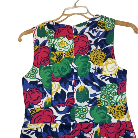 Boden Retro Pocket Floral Print Sheath Dress Size 8 - Picture 16 of 16